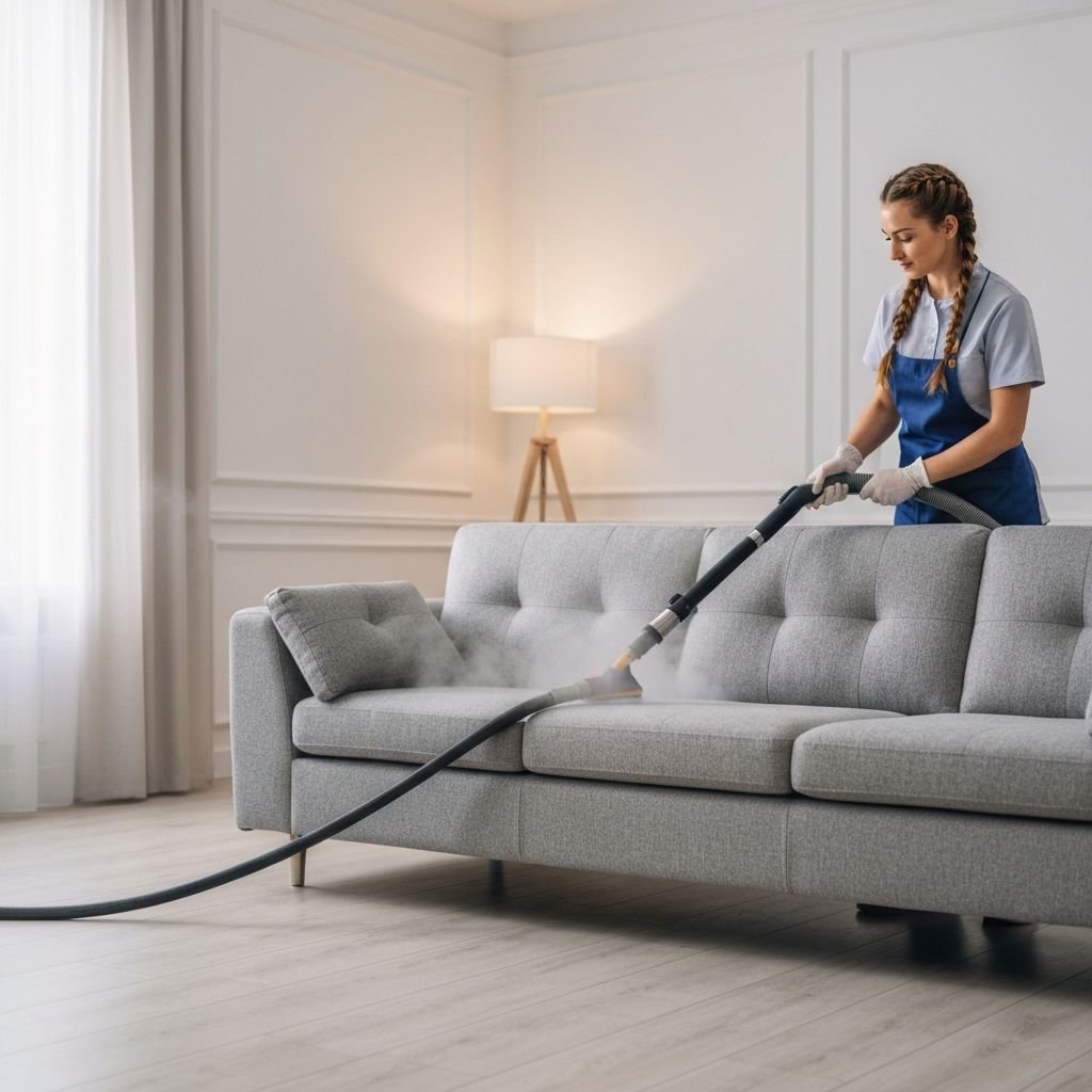Professional sofa cleaning